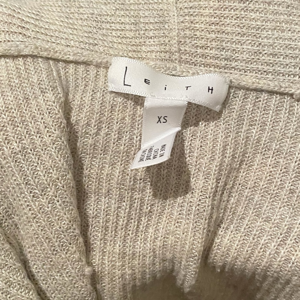 Leith Cardigan Ribbed Sweater - Picture 3 of 6